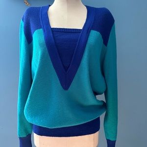 Vintage Blue Monday Sweater